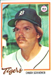 1978 Topps Baseball Cards      094      Chuck Scrivener